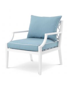 Bella Vista White Outdoor Armchair
