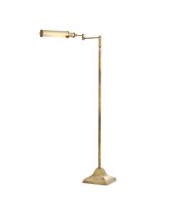 Kingston Vintage Brass Floor Lamp