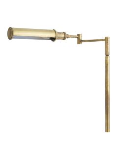 Kingston Vintage Brass Floor Lamp