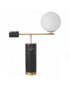 Xperience Black Marble Table Lamp