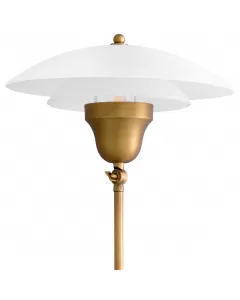 Novento Antique Brass Floor Lamp