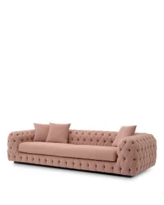 Piccadilly Vintage Pink Boucle Sofa