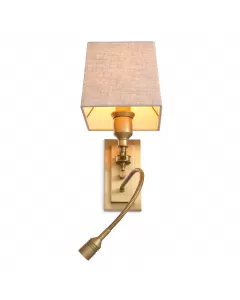 Ellington Antique Brass Wall Lamp