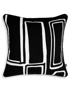 Ribeira Black and White Cushion
