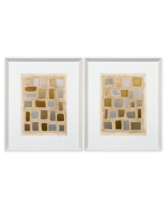 Sand Shaped by Michael Willett Print Set of 2