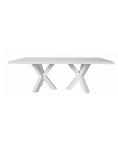 Haines White Dining Table