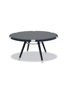 Marina Round Dining Table 150cm With Blue Rope
