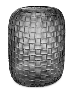 Varese Large Grey Glass Vase